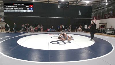 86 kg Cons. Rd Of 32 - Ethan DeLeon, Nebraska Wrestling Training Center vs Benjamin McWilliams, Ohio