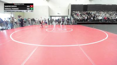 102 lbs Quarterfinal - Harper Booth, Cherokee vs Kendall Parrish, Prime Mat Club