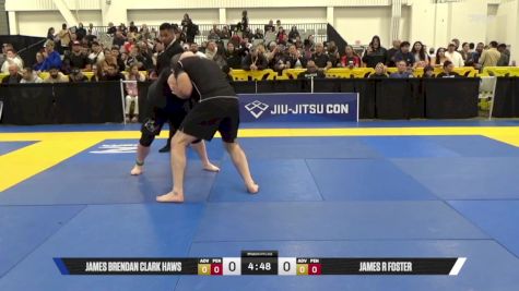 James R Foster vs James Brendan Clark Haws 2025 World IBJJF Jiu-Jitsu No-Gi Championship