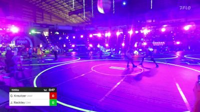 156 lbs Consi Of 8 #2 - Quincy Kreutzer, Unattached vs Jared Rackley, Conifer Lobos