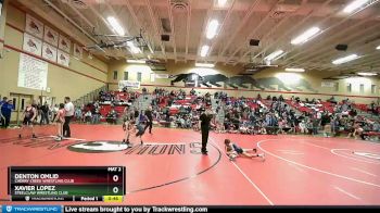 71 lbs Quarterfinal - Xavier Lopez, Steelclaw Wrestling Club vs Denton Omlid, Cherry Creek Wrestling Club