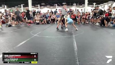 64 lbs Round 2 (4 Team) - Reid Chartowich, Mat Troopers vs Luca Poalillo, Cordoba Trained