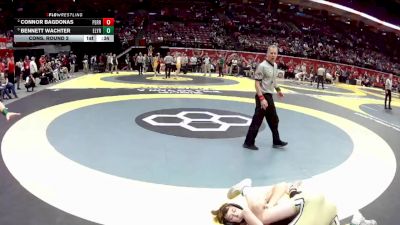 D1-106 lbs Cons. Round 2 - Connor Bagdonas, Perrysburg vs Bennett Wachter, Elyria