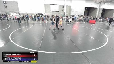 98 lbs Round 3 - Braden LaPlante, AWA vs Jakob Sleznikow, Valley Elite Wrestling Club