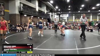 148 lbs Round 4 (6 Team) - Shania Graybill, BVWC vs Breanne Gibbs, Missouri Gold