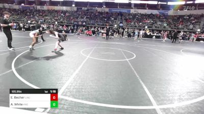 120.3 lbs Semifinal - Evelyn Becher, Lincoln Girls Wrestling vs Alana White, King Select