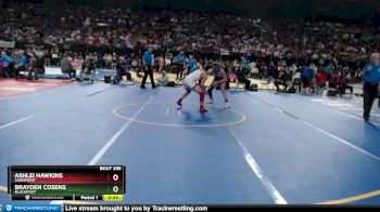 4A 126 lbs 5th Place Match - Ashlei Hawkins, Sandpoint vs Brayden Cosens, Blackfoot