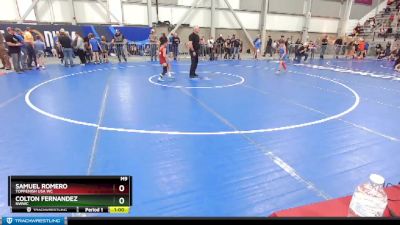 63 lbs Quarterfinal - Samuel Romero, Toppenish USA WC vs Colton Fernandez, NWWC