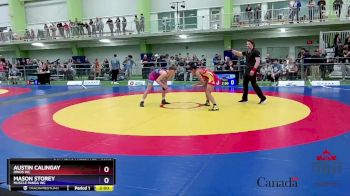 60kg Champ. Round 1 - Austin Calingay, Dinos WC vs Mason Storey, Muscle Panda WC
