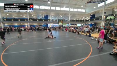 125 lbs Quarterfinal - Jannah Rahman, Unattached vs Adriana Murray, Unattached
