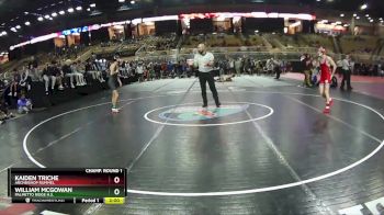 120 lbs Champ. Round 1 - William McGowan, Palmetto Ridge H.S. vs Kaiden Triche, Archbishop Rummel