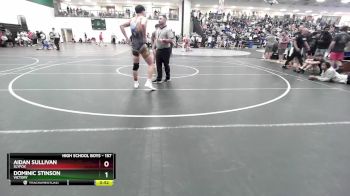 157 lbs Champ. Round 2 - Aidan Sullivan, Slyfox vs Dominic Stinson, Victory