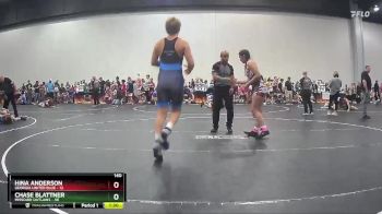 140 lbs Round 7 (10 Team) - Hina Anderson, Georgia United Blue vs Chase Blattner, Missouri Outlaws