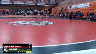 98 lbs Quarterfinal - Camden Worthington, Declo vs Brian Rodriguez, Century