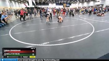 112 lbs Cons. Round 4 - Sarah Zimmerman, KS vs Isabella Da Silva, TX