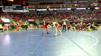 3A-215 lbs Cons. Round 2 - Noah Reed, Sioux City North vs Andy Crowder, Carlisle