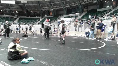 70 lbs Rr Rnd 2 - Camryn Price, Team Tulsa Girls vs Melissavette Alba, NW Girls