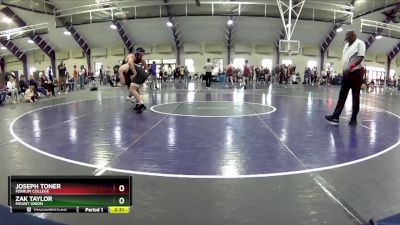 184 lbs 5th Place Match - Zak Taylor, Mount Union vs Joseph Toner, Ferrum College