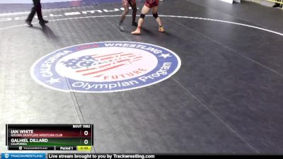 74 lbs Cons. Round 2 - Ian White, Golden Grapplers Wrestling Club vs Galhiel Dillard, California