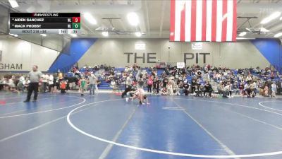 64 lbs Quarterfinal - Mack Probst, Wasatch Wrestling Club vs Aiden Sanchez, Sanderson Wrestling Academy