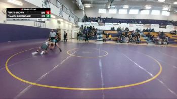 144 lbs Quarterfinal - Nate Brown, Big Piney vs Jaxen Baxendale, Lovell
