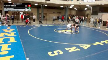 138 lbs Cons. Round 6 - Brody Hinkle, Unattached vs Jay Doherty, Unattached