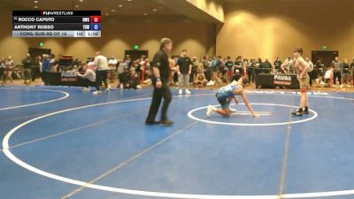 120 lbs Cons. Sub-rd Of 16 - Rocco Caputo, Ruthless Wrestling Club vs Anthony Russo, Yale Street WC