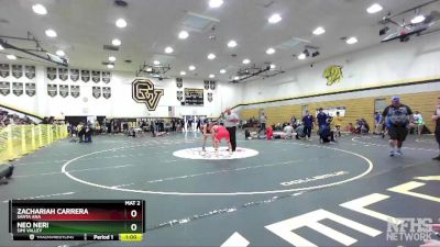 160 lbs Cons. Round 2 - Zachariah Carrera, Santa Ana vs Neo Neri, Simi Valley