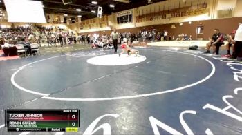 58 lbs Quarterfinal - Tucker Johnson, Fallbrook Wrestling Club vs Ronin Guizar, Powerline Wrestling