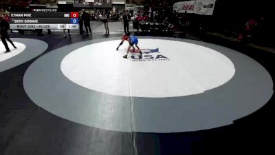 80 lbs Quarters - Ethan Poe, Reign Wrestling Club vs Seth Sobaje