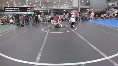 100 lbs Finals (8 Team) - Parker Giovinco, Poquoson-Pitbull vs Karter McMullen, Revival Riddlers