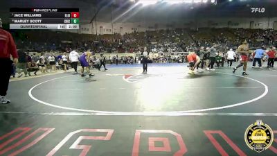 B5A-285 lbs Quarterfinal - Jace Williams, Elgin vs Marley Scott, Chickasha/Verden