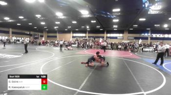 120 lbs Round Of 128 - Donald (DJ) Goins, Norwalk WC vs Ravikorn Kaewpaluk, Scottsdale WC