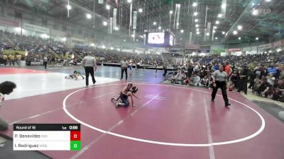40 lbs Round Of 16 - Phoenix Benavides, Individual vs Iason Rodriguez, Widefield WC