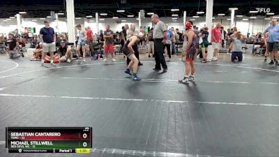 105 lbs Round 5 (6 Team) - Michael Stillwell, Red Devil WC vs Sebastian Cantarero, TDWC