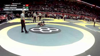 G-130 lbs Cons. Semi - Liberty Johnson, G-Clermont NE vs Emma Shephard, G-Mass. Perry