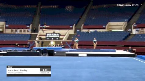 Anna Pearl Stanley - Floor, Amplify Gymnastics - 2020 Metroplex Challenge