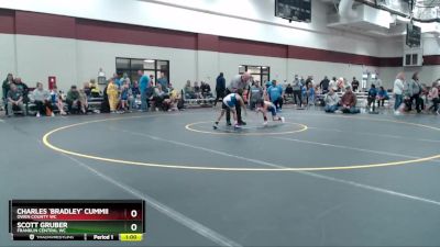 64-68 lbs Cons. Semi - Scott Gruber, Franklin Central WC vs Charles `Bradley` Cummings, Owen County WC