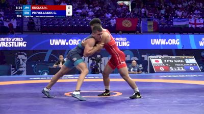 77 kg 1/8 Final - Nao Kusaka, Japan vs Georgios Prevolarakis, Greece