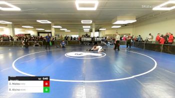 88 lbs Consolation - Darian Mateo, KRAZY Monkeys vs Brent Alvino, MarcAurele Youth