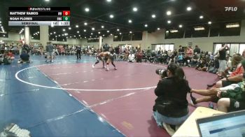112 lbs Semifinal - Noah Flores, Blackman Wrestling Club vs Matthew Ramos, Woodland Wrestling