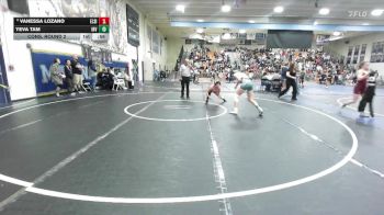 110 lbs Cons. Round 2 - Vanessa Lozano, Elsinore vs Yeva Tam, Irvine