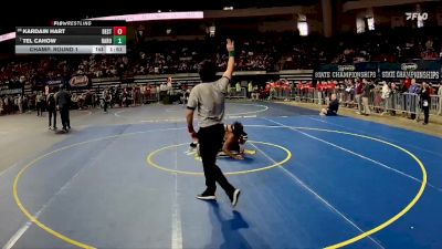 D 1 190 lbs Champ. Round 1 - Tel Cahow, Baton Rouge vs Kardain Hart, Destrehan