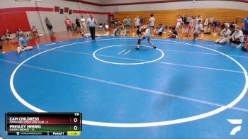 118 lbs Round 1 (6 Team) - Presley Herrig, Kansas Bronze vs Cam Childress, Marauder Wrestling Club