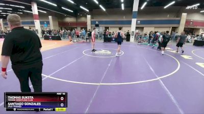 157 lbs Cons. Round 2 - Thomas Suksta, Texans Wrestling Club vs Santiago Gonzales, Jflo Trained