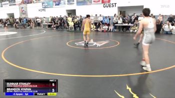 132 lbs Cons. Semi - Brandon Ayapan, Bethel Freestyle Wrestling Club vs Gunnar Stanley, Nikiski Freestyle Wrestling Club