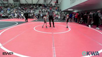 46 lbs Round Of 16 - Huxson Schell, Keystone Kids Wrestling Club vs Hastin Chitty, Gore Pirates Youth Wrestling