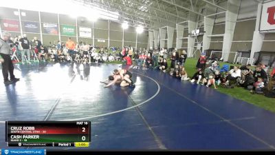 135 lbs Round 3 (4 Team) - Cash Parker, Idaho 2 vs Cruz Robb, South Central Utah