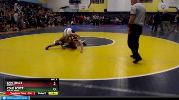 150 lbs Quarterfinal - Cole Scott, Mount Baker vs Sam Tracy, Everett