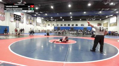 120 Boys Champ. Round 2 - Braden Eilers, Rancho Buena Vista vs Gerald Eganhouse, West Hills
